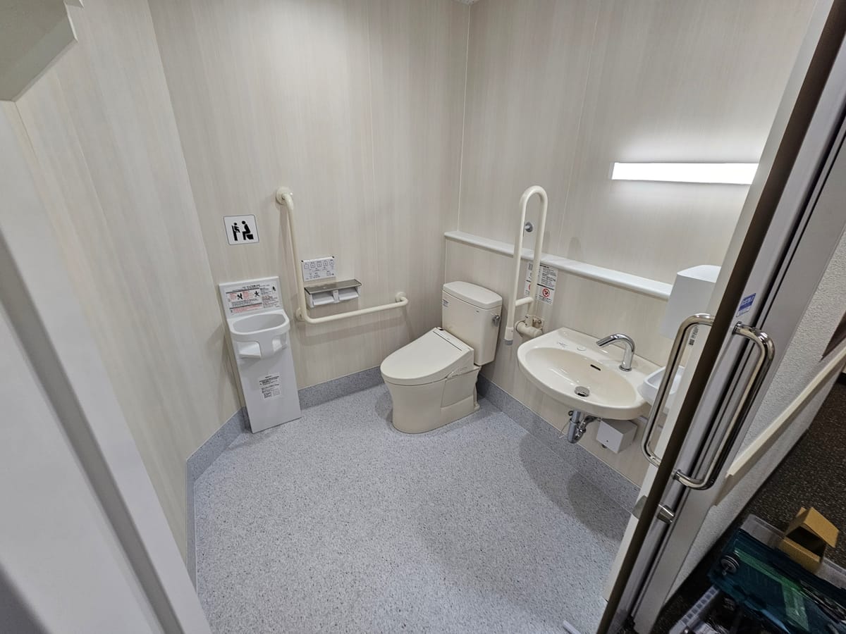 トイレ新設工事 完成